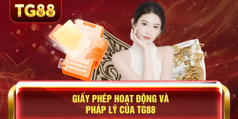 Giấy phép hoạt động và pháp lý của TG88